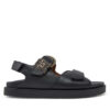 Tommy Hilfiger Сандали Leather Sporty Sandal FW0FW08799 Черен за Жени цена