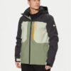 Quiksilver Скиорско яке Dawson EQYTJ03451 Зелен Slim Fit за Мъже цена