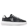 Calvin Klein Jeans Сникърси Chunky Cupsole Laceup Mon Lth Wn YW0YW00823 Черен за Жени цена
