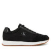 Calvin Klein Jeans Сникърси Retro Runner Low Laceup Canvas YW0YW01888 Черен за Жени цена