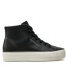 Calvin Klein Jeans Сникърси Bold Vulc Flatf Mid Lth In YW0YW01634 Черен за Жени цена