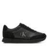 Calvin Klein Jeans Сникърси Runner Laceup Low Mix Mg YW0YW01798 Черен за Жени цена
