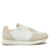 Calvin Klein Jeans Сникърси Runner Laceup Low Mg Media YW0YW01644 Екрю за Жени цена