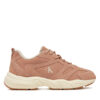 Calvin Klein Jeans Сникърси Retro Tennis Low Mg Mix Media Wn YW0YW01639 Розов за Жени цена