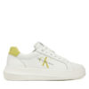 Calvin Klein Jeans Сникърси Chunky Cupsole Laceup Mon Lth YW0YW00823 Бял за Жени цена