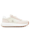 Calvin Klein Jeans Сникърси Athleisure Runner Laceup Mix Wn YW0YW01774 Бял за Жени цена