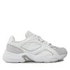 Calvin Klein Jeans Сникърси Retro Tennis Low Lace Mix Nbs Lu YW0YW01312 Бял за Жени цена