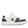 Calvin Klein Jeans Сникърси Low Cut Lace-Up Sneaker V3X9-82093-1697 M Бял за Момчета цена