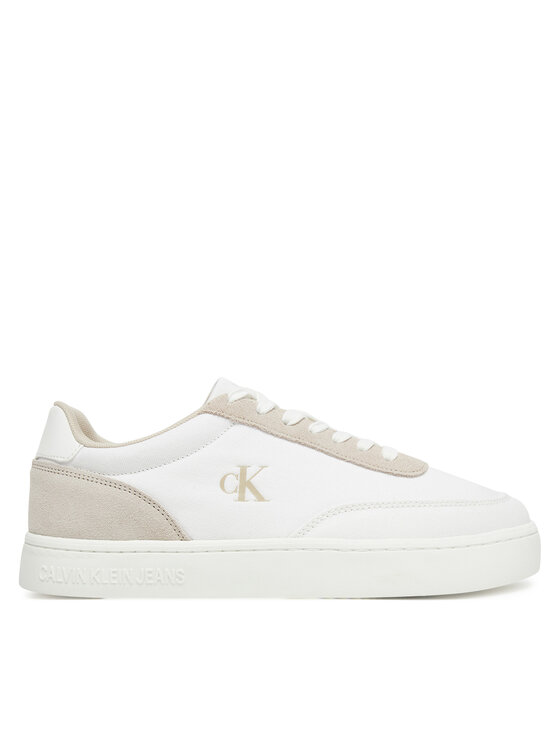 Calvin Klein Jeans Сникърси Classic Cupsole Mg Canvas YM0YM01218 Бял за Мъже цена