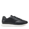 Calvin Klein Сникърси Runner Lace Up - Lth HW0HW02396 Черен за Жени цена