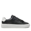 Calvin Klein Сникърси Cupsole Lace Up W/Ml Lth HW0HW02201 Черен за Жени цена