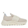 Calvin Klein Сникърси Runner Slip On - He Nappa HW0HW02415 Екрю за Жени цена