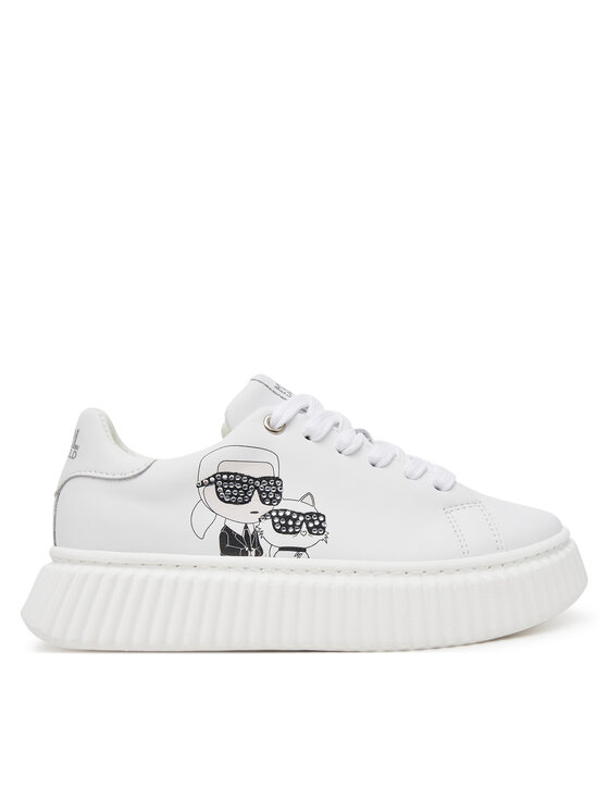 Сникърси Karl Lagerfeld Kids за Момичета цена