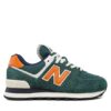 New Balance Сникърси U574DI2 Зелен за Унисекс цена