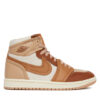 Nike Сникърси Air Jordan 1 Mm High FB9891 200 Кафяв за Жени цена