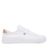 Tommy Hilfiger Сникърси Vulc Canvas Lace Up Sneaker FW0FW08647 Бял за Жени цена