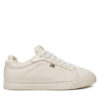 Tommy Hilfiger Сникърси Icon Court Sneaker Flag FW0FW08327 Екрю за Жени цена