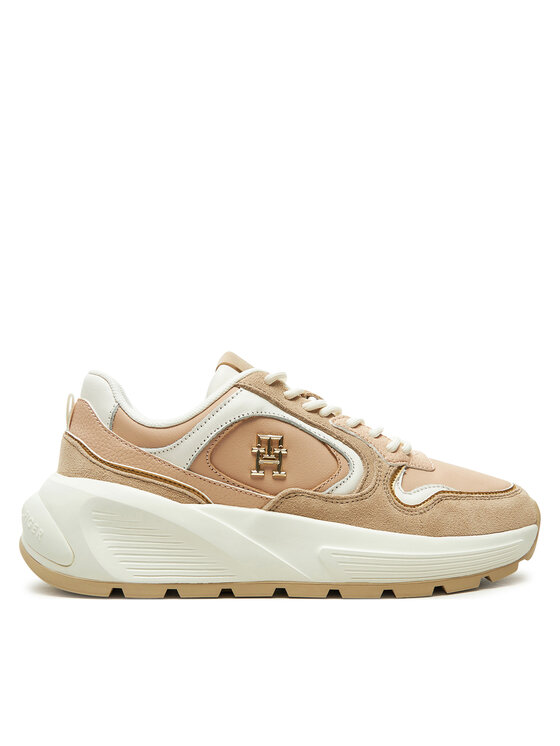 Tommy Hilfiger Сникърси Chunky Fashion Runner FW0FW08129 Розов за Жени цена