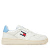 Tommy Jeans Сникърси Tjw Retro Basket Ess EN0EN02505 Светлосиньо за Жени цена