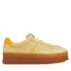 Tommy Jeans Сникърси The Greenwich Flatform Suede EN0EN02734 Жълт за Жени цена