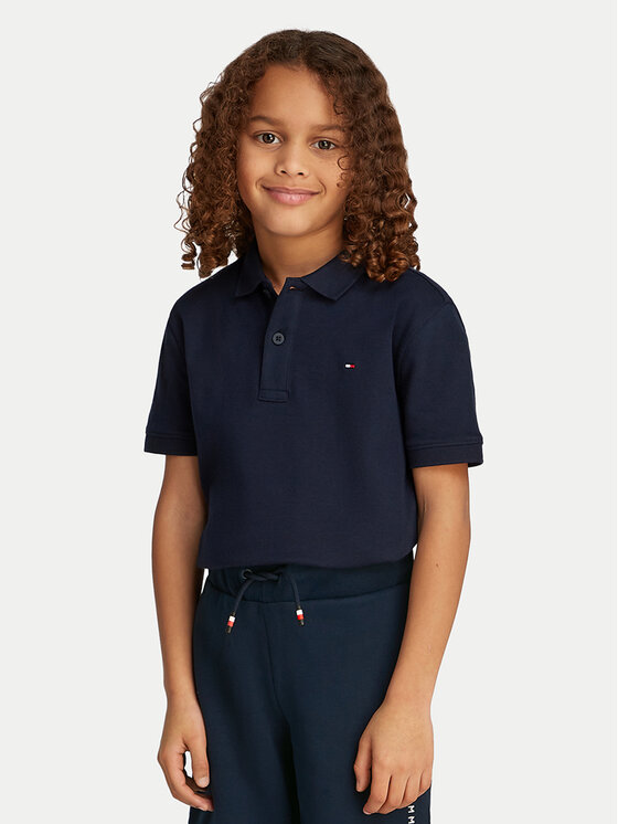 Tommy Hilfiger Спортни шорти Essential KB0KB09667 Тъмносин Regular Fit за Момчета цена