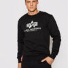 Alpha Industries Суитшърт Basic 178302 Черен Regular Fit за Мъже цена