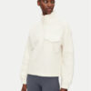 Athlecia Суитшърт Florrie W Sherpa Half zip EA243308 Бежов Regular Fit за Жени цена