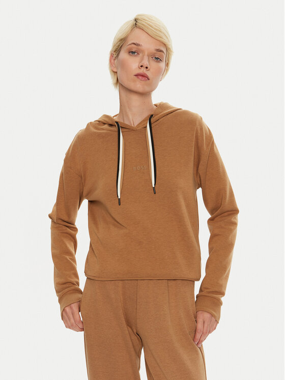 Boss Суитшърт CP Stripe 50524760 Бежов Regular Fit за Жени цена