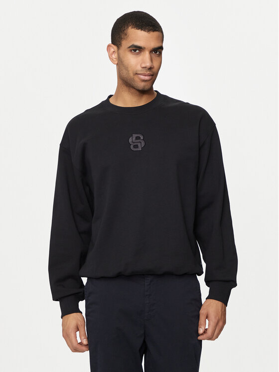 Boss Суитшърт Soleri 10 50514903 Черен Relaxed Fit за Мъже цена