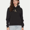 Calvin Klein Jeans Суитшърт Gradient J20J224721 Черен Relaxed Fit за Жени цена