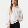 Calvin Klein Jeans Суитшърт Signage IG0IG02640 Екрю Regular Fit за Момичета цена