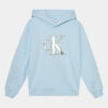 Calvin Klein Jeans Суитшърт Metallic Monogram IG0IG02298 Син Regular Fit цвят на ниска цена