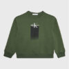 Calvin Klein Jeans Суитшърт Gradient IB0IB01432 Каки Regular Fit за Момчета цена