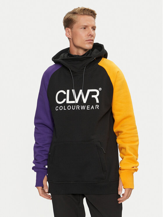 Colourwear Суитшърт Bowl 7010303 Черен Regular Fit за Мъже цена