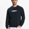 Converse Суитшърт 10024617-A01 Черен Regular Fit за Мъже цена