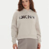 DKNY Суитшърт DP4T1031 Бежов Regular Fit за Жени цена