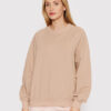 DeeZee Суитшърт BLD0001 Бежов Relaxed Fit за Жени цена