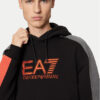 EA7 Emporio Armani Суитшърт 6DPM10 PJVTZ 1200 Черен Regular Fit за Мъже цена