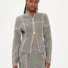 Gestuz Суитшърт Pippa 10908665 Сив Slim Fit за Жени цена