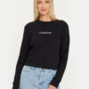 Guess Jeans Суитшърт W4YQ10 KC811 Черен Classic Fit за Жени цена