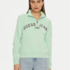Guess Jeans Суитшърт W5RQ25 K68I4 Зелен Regular Fit за Жени цена