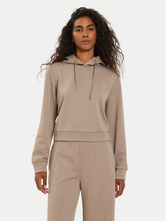 Guess Суитшърт V4BQ02 KCHR2 Бежов Regular Fit за Жени цена