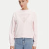 Guess Суитшърт W5GQ12 KBKM0 Розов Regular Fit за Жени цена
