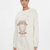 Guess Суитшърт Graphic V4RQ11 K68I0 Екрю Regular Fit за Жени цена