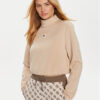 Guess Суитшърт Olympe V4YQ05 KCAY2 Бежов Regular Fit за Жени цена