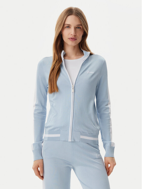 Guess Суитшърт V5GQ01Z3D60 Син Regular Fit за Жени цена