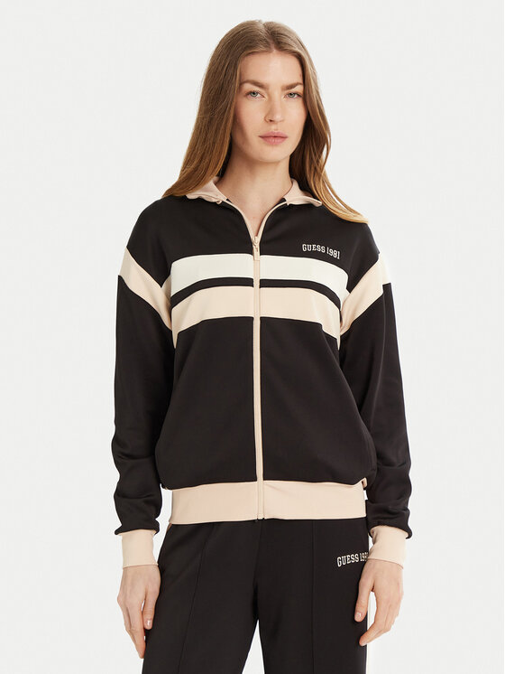 Guess Суитшърт V5RQ00 KCO72 Тъмносин Regular Fit за Жени цена