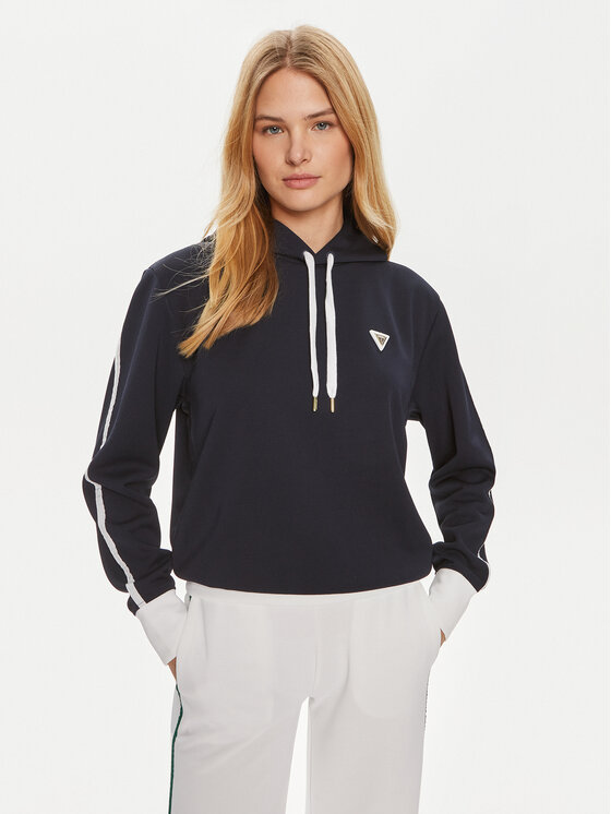 Guess Суитшърт V4GQ01 KBFB2 Тъмносин Regular Fit за Жени цена