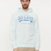 Jack&Jones Суитшърт Logo 12233597 Светлосиньо Standard Fit за Мъже цена