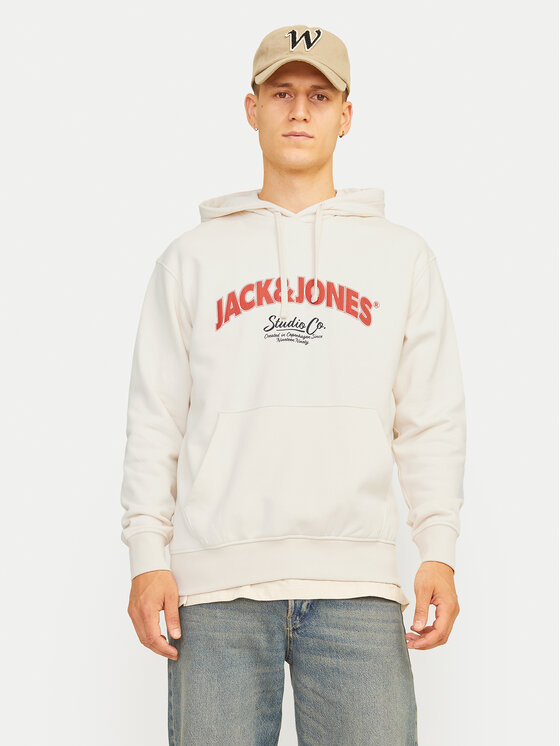 Jack&Jones Суитшърт Bronx 12262919 Екрю Regular Fit за Мъже цена